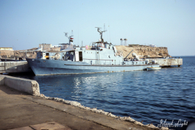 Egyptian Naval Vessel in Sharm el Sheikh